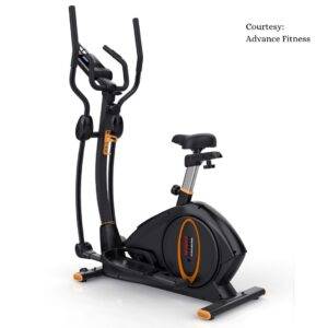 Courtsey Exercise Bike Advance Fitness orange